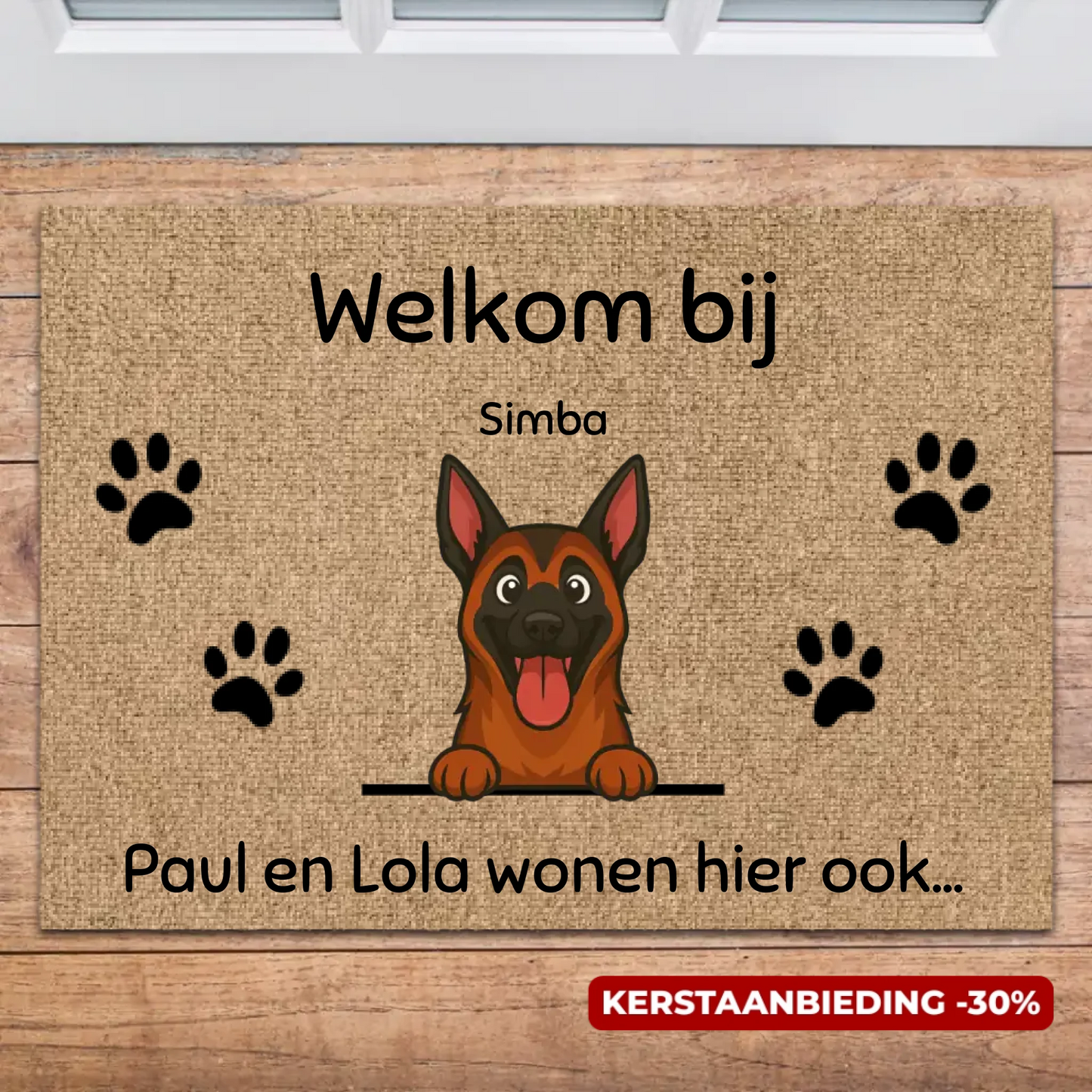 Zerbino personalizzato