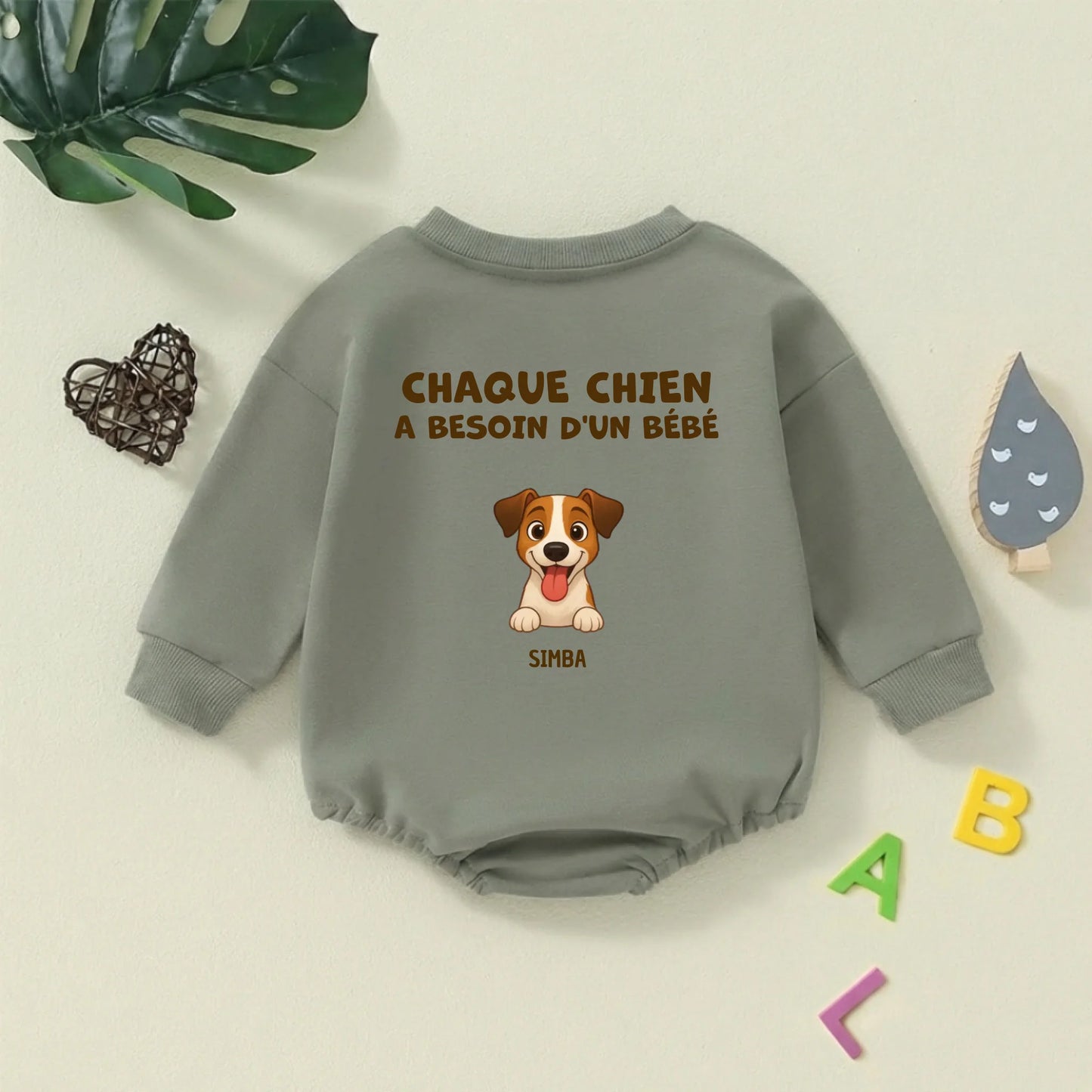 Body pull bébé Chaque chien à besoin d'un bébé