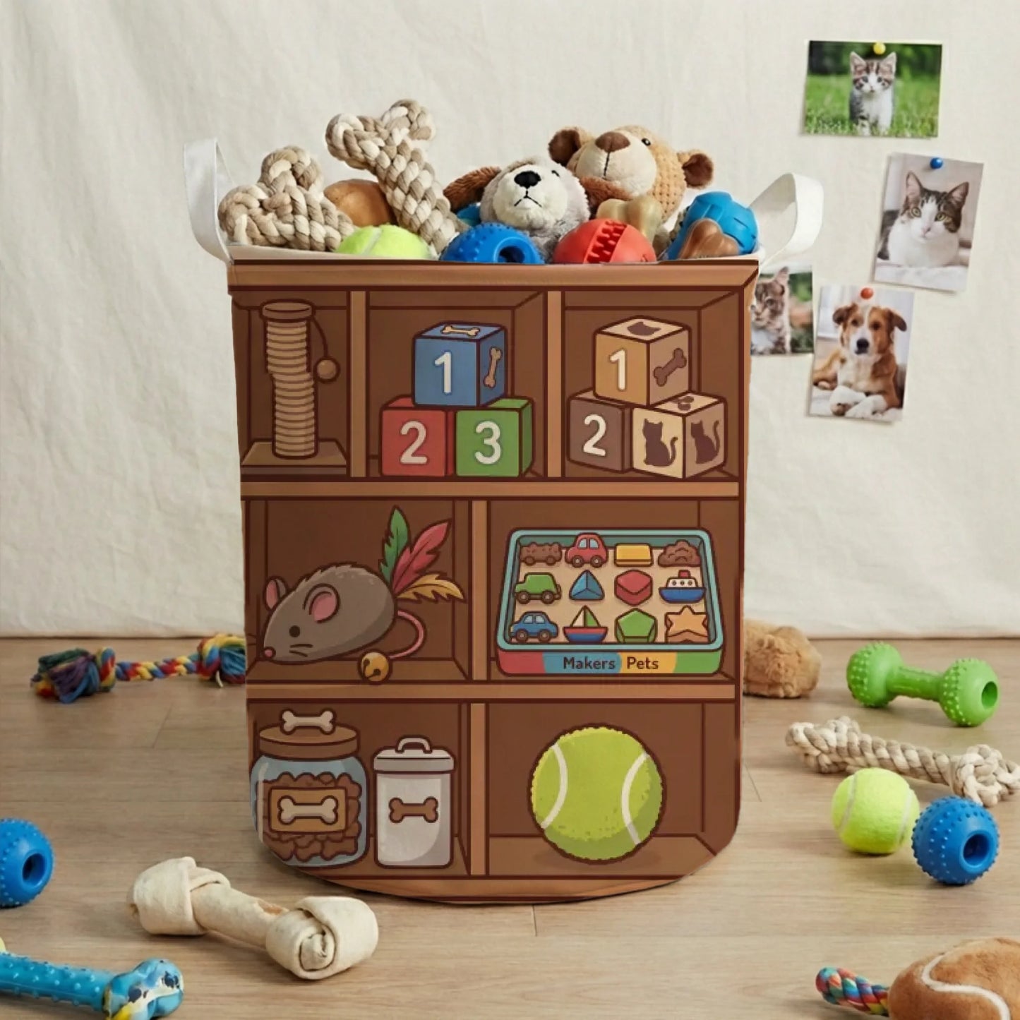 Panier à jouets : "Panier de"