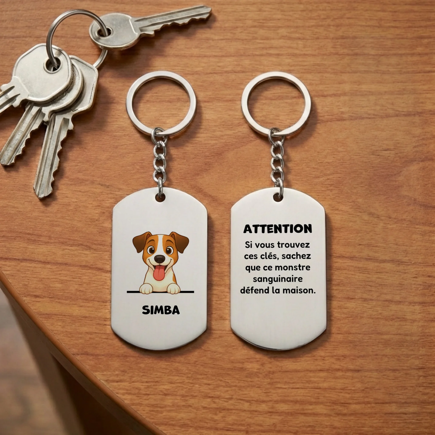 Porte-clés : Monstre Sanguinaire