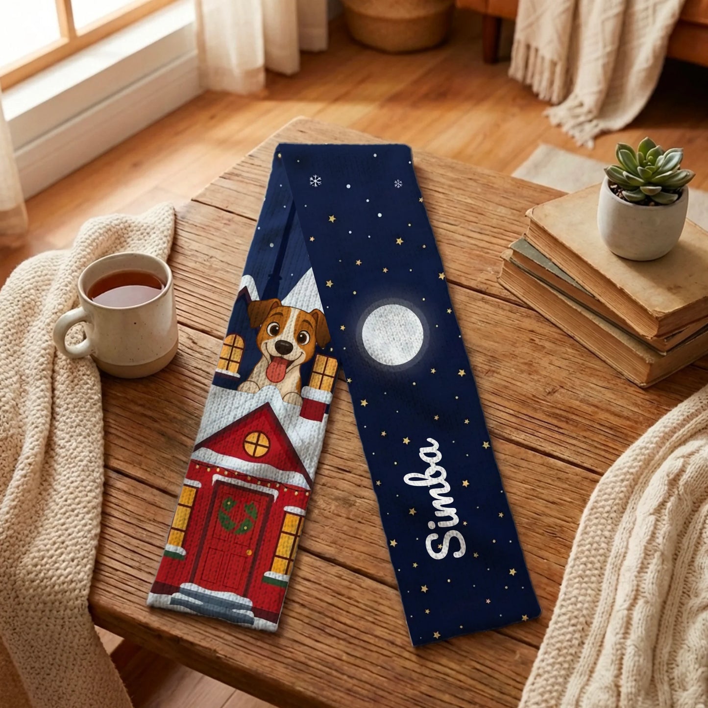 Écharpe : "Soir de Noël"