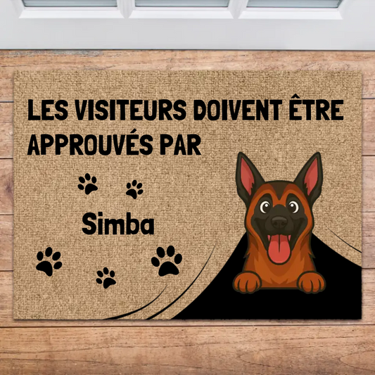 Custom Doormat - Approved by