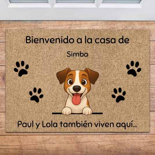 Personalized felpudo