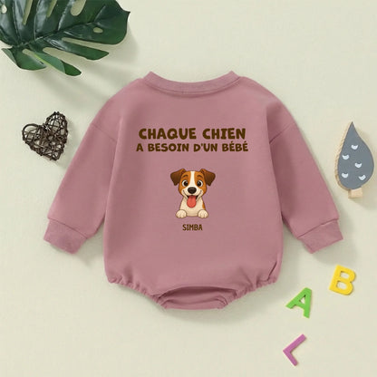 Body pull bébé Chaque chien à besoin d'un bébé