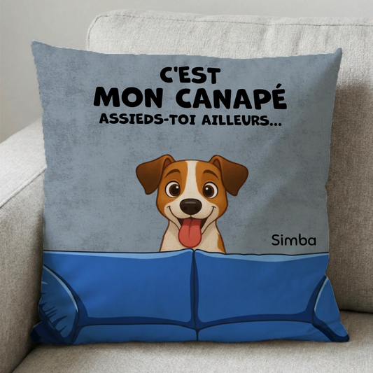 Coussin carré - C'est mon canapé
