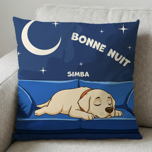 Coussin carré - Bonne nuit
