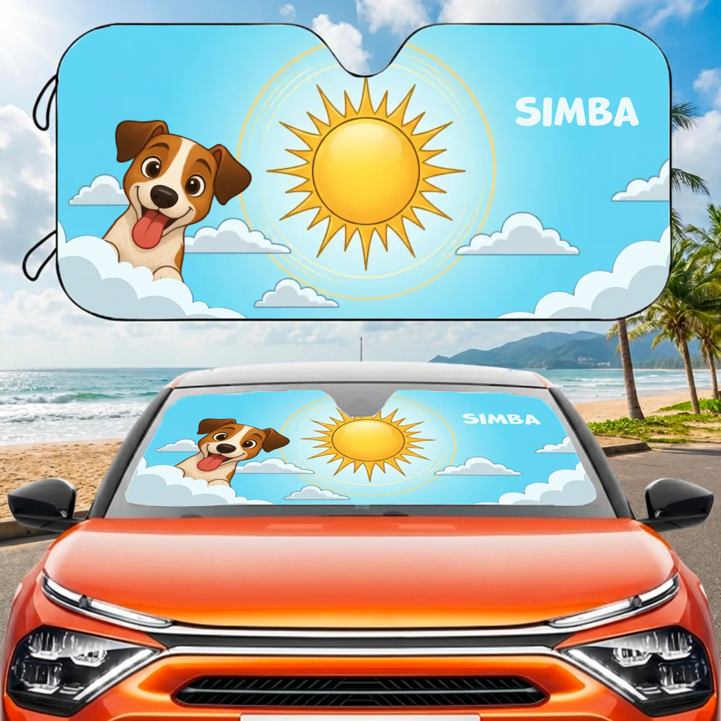 Pare-Soleil : "Soleil d'été"