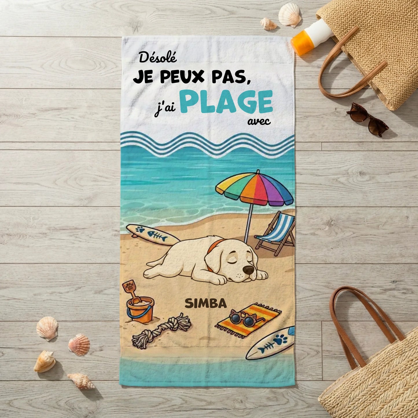 Serviette : Désolé je peux pas